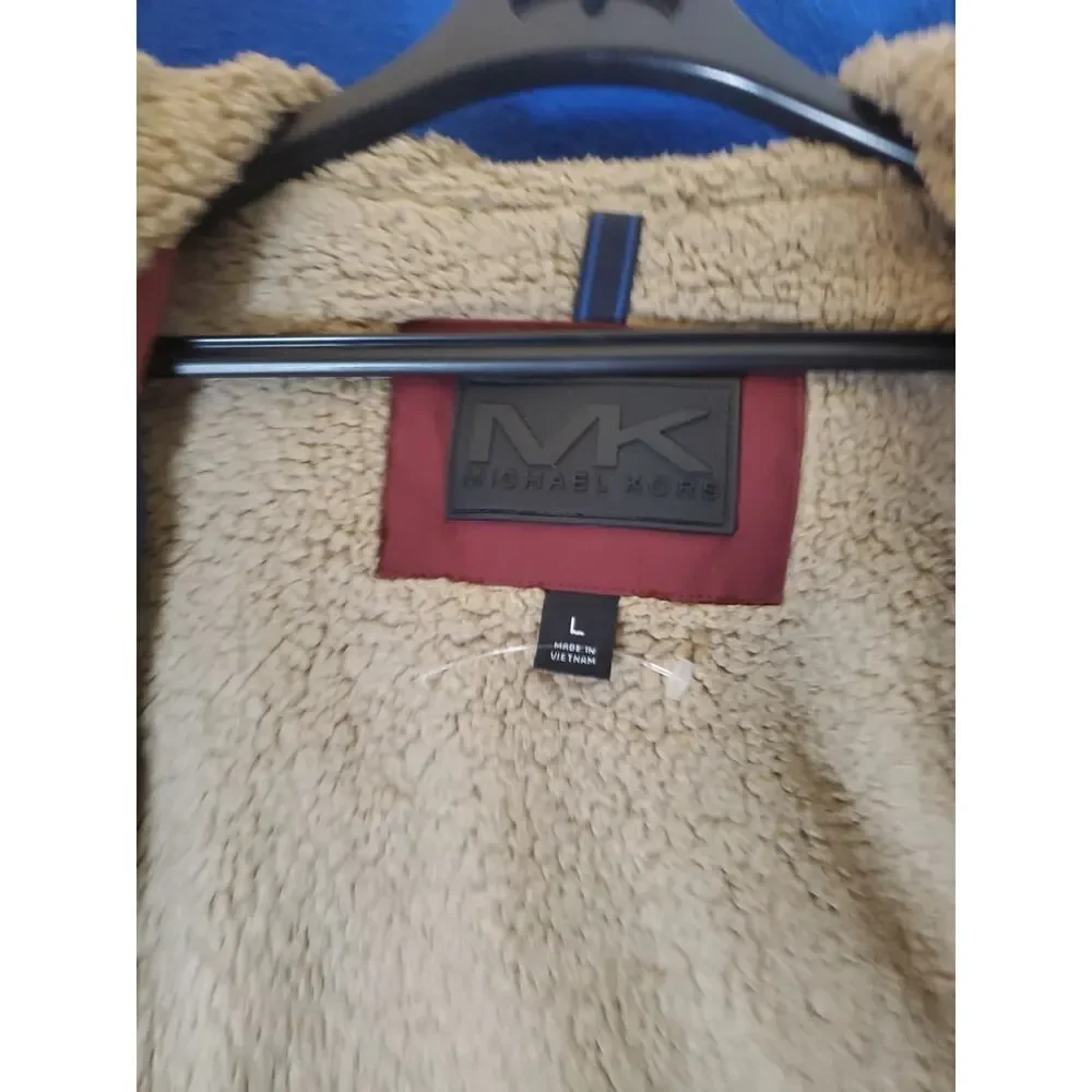 Michael Kors Coat Hooded Jacket Men's Size Medium NEW